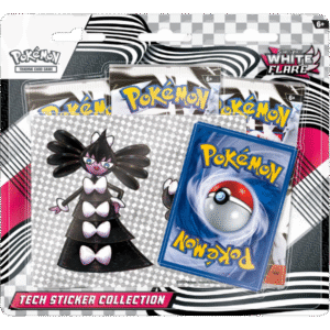 White Flare Tech Sticker Collection