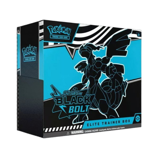 Pokémon TCG: Scarlet & Violet—Black Bolt Elite Trainer Box - INGLES
