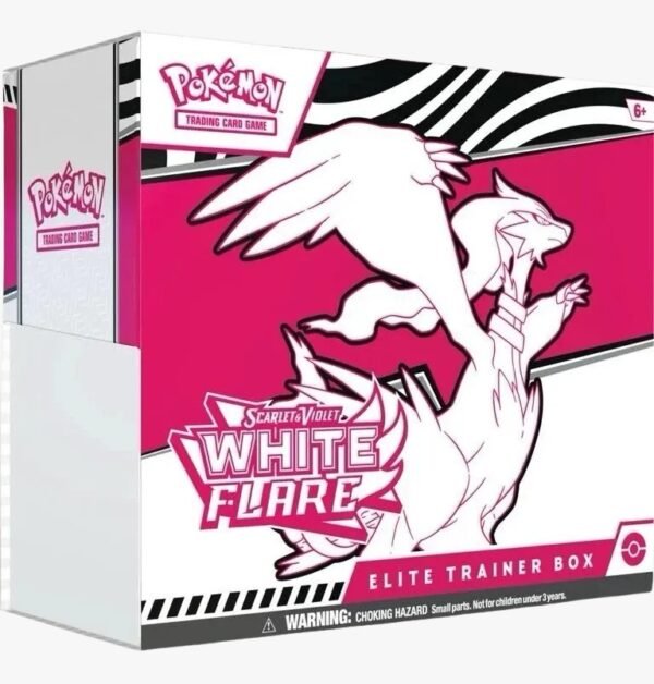Pokémon TCG: Scarlet & Violet—White Flare Elite Trainer Box - INGLES
