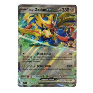 1x Hop's Zacian ex 111/159