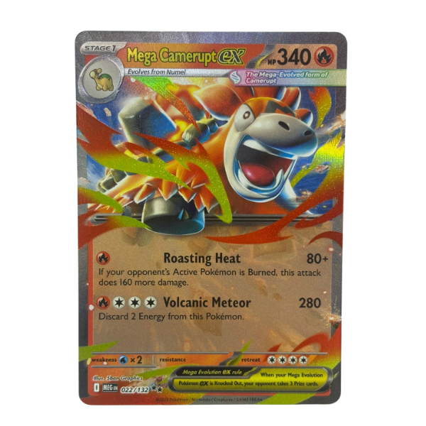 1x Mega Camerupt ex 022/132