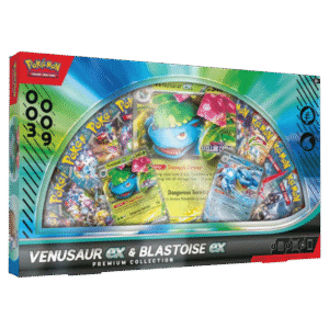 Venusaur ex & Blastoise ex Premium Collection